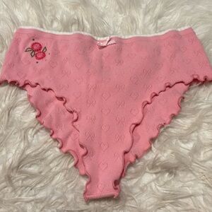 For love & lemons undies panties briefs shorts M